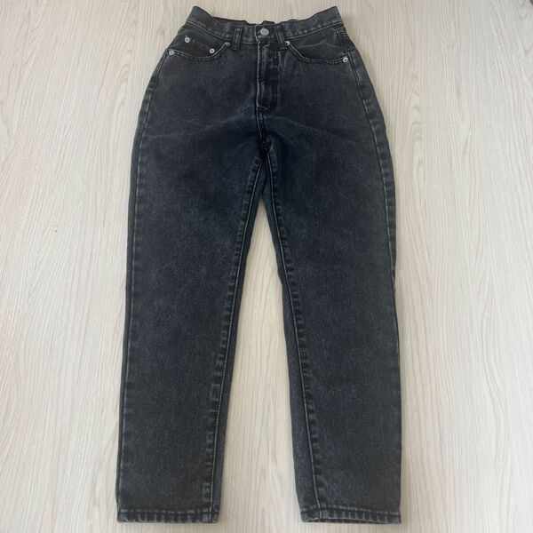 ★ PAGE BOY ページボーイ ケミカルブラックデニム 25S ★a154