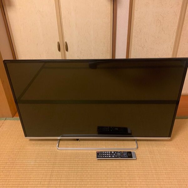 液晶テレビ TOSHIBA 東芝 REGZA リモコン付 42インチ ジャンク品
