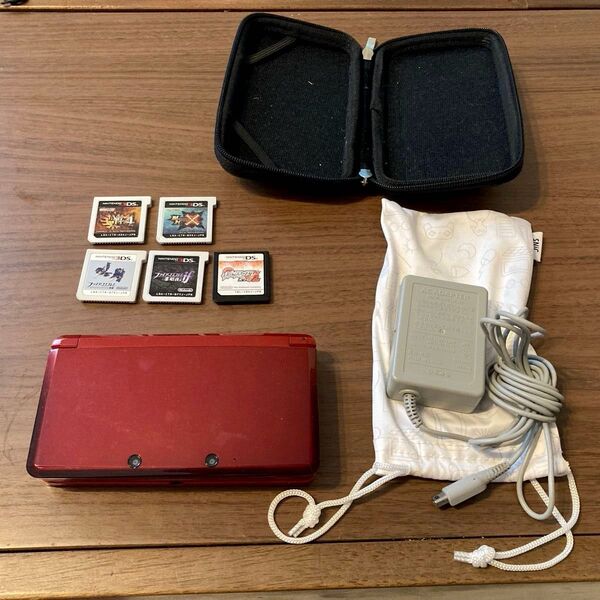 3DS 本体 ゲームセット ポケモンモンスター ホワイト モンスターハンター4 x ファイアーエムブレム 暗夜 覚醒