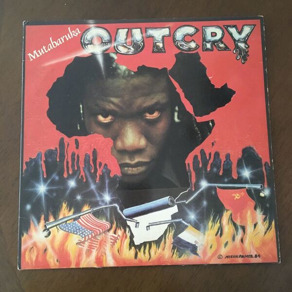 Mutabaruka Outcry LP レコード　レゲエ