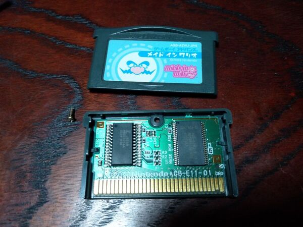 純正FRAM版 メイドインワリオ GBA Nintendo 電池不要 任天堂 ゲームボーイアドバンス 起動確認済 ドクターワリオ