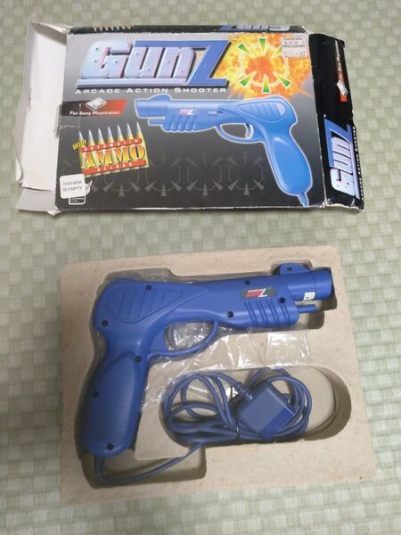 GunZ 初代プレステ用コントローラー 動作未確認 ガンコン PlayStation PS1 ACT Laboratory