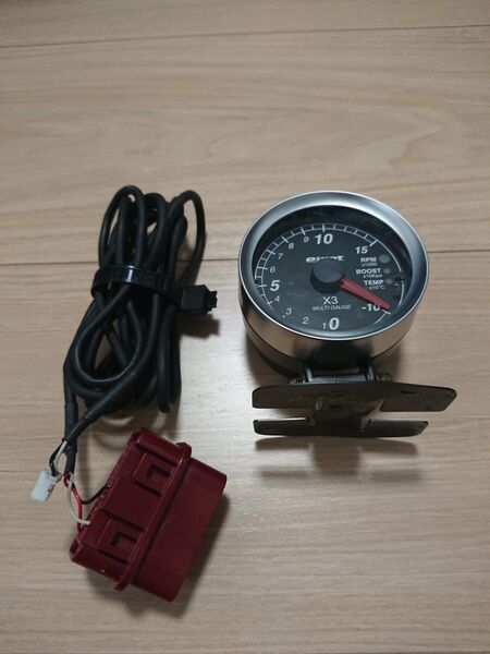 Pivot ピボット φ60 タコメーター・水温・ブースト マルチゲージ X3 SERIES OBD2接続