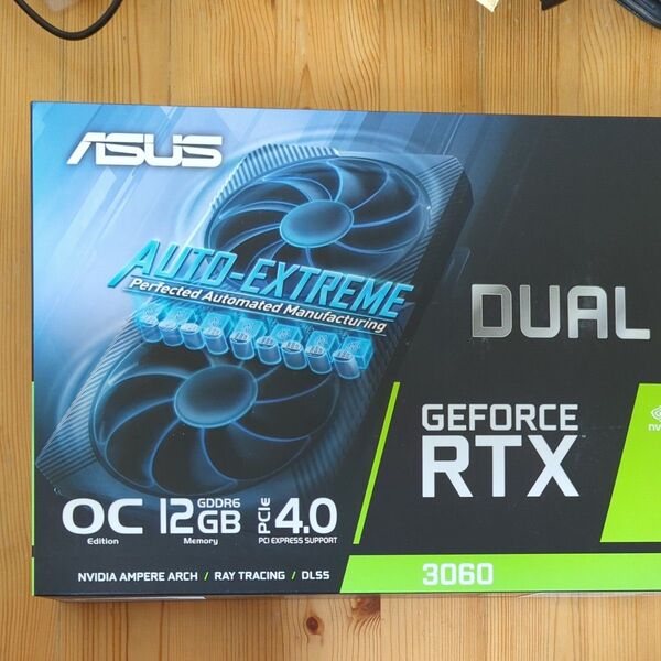 新品未使用 ASUS GeForce RTX3060 DUAL OC V2 12GB