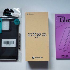 motorola edge 50s pro 6.7インチ メモリー8GB ストレージ256GB ブラックビューティー ソフトバンク