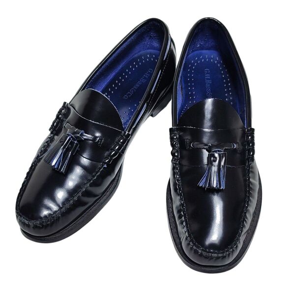 【美品/希少カラー】G.H.Bass&Co ジーエイチバスカンパニー タッセルローファー ダークネイビー 26.0