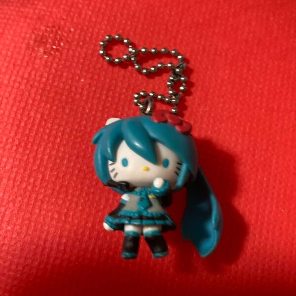 初音ミクxハローキティ コラボストラップ