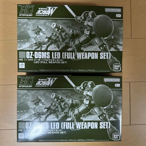 OZ-06MS リーオー (フルウェポンセット) プレミアムバンダイ限定 (1/144 HG 新機動戦記ガンダムW )2個セット