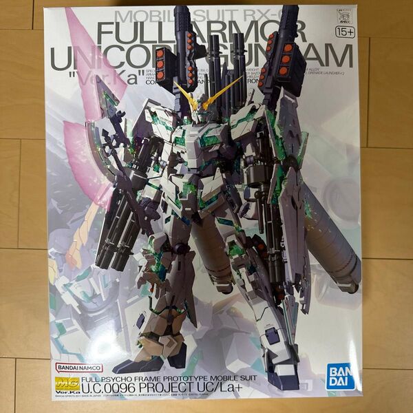 RX-0 フルアーマーユニコーンガンダム Ver.Ka (1/100スケール MG ガンダムUC 機動戦士ガンダムUC )