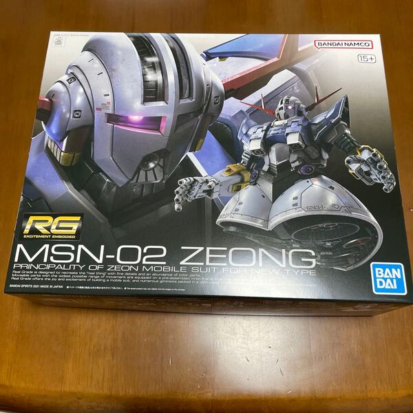 RG MSN-02 ジオング 1/144スケールプラモデル