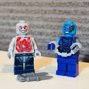 LEGO マーベル / ドラックス & ネビュラ ミニフィグ セット 76081 スーパーヒーローズ