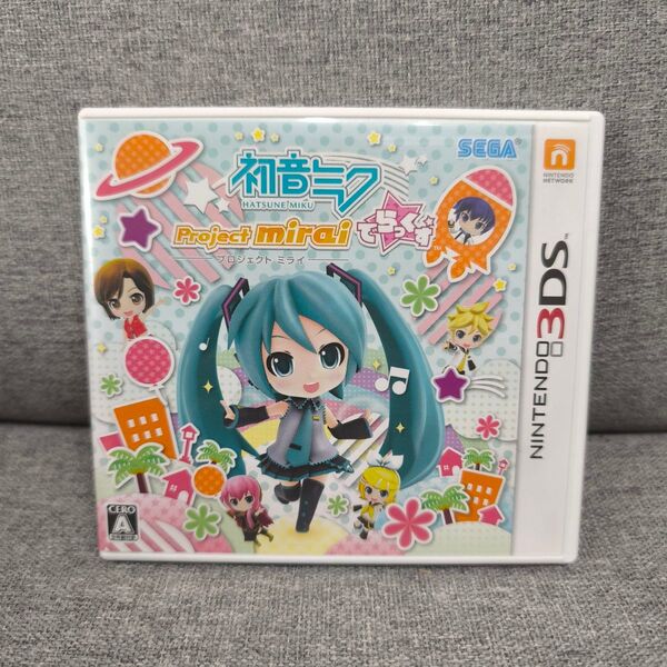 初音ミク Project mirai でらっくす ニンテンドー3DS 任天堂セガ SEGA ボーカロイド VOCALOID