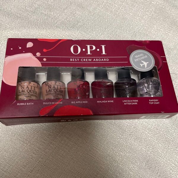 OPI ネイルラッカー マニキュア 3.75ml×6本 セット ネイルカラー