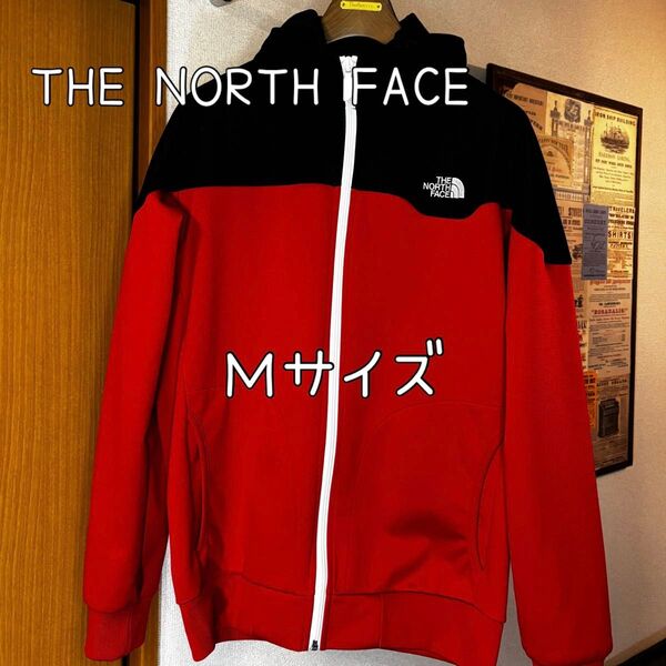 【THE NORTH FACE】バイカラー ジップアップパーカー