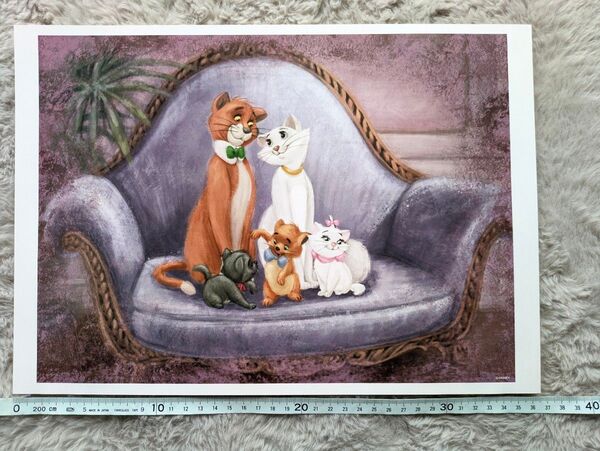ディズニー Disney アート イラスト 絵 b4サイズ バンビ 読売新聞 おしゃれキャット