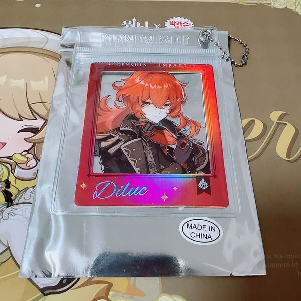 原神 韓国 カフェポラロイド ポーチ ディルック