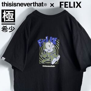 極希少 レア 韓国限定 日本未発売 thisisneverthatディスイズネバーザット ネバザ フェリックス Tシャツ