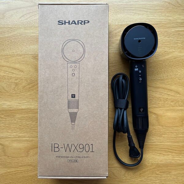 SHARP IB-WX901 ヘアドライヤー ブラック
