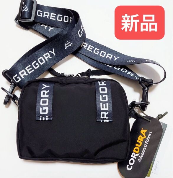 新品★GREGORY 限定モデル グレゴリー ビッグロゴ ベルト ポーチ ショルダーバッグ 高耐久 撥水コーデュラ キャンプフェス