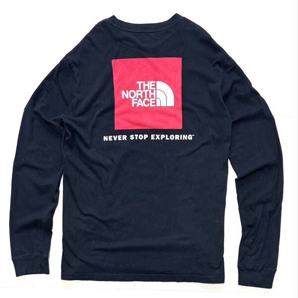 THE NORTH FACE★Back Square Box Logo ザノースフェイス スクエア ボックス ロゴ ロングTシャツ