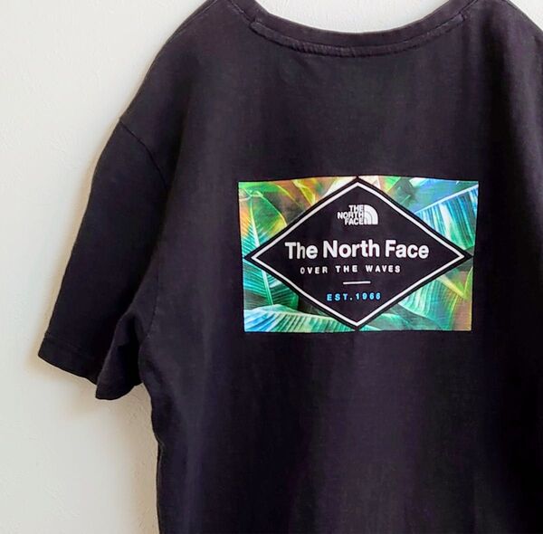 THE NORTH FACE★ザノースフェイス【OVER THE WAVES】バックパネル プリント Tシャツ L