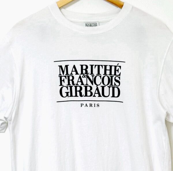Marithe Francois Girbaud★マリテフランソワジルボー CLASSIC LOGO TEE ロゴ Tシャツ L
