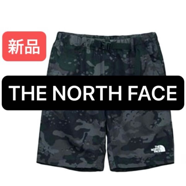 新品★THE NORTH FACE ザノースフェイス プロテクト デイリーショーツ ハーフパンツ ロゴ刺繍 LまたはXL