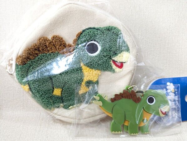 ポケユニ ジュラシックパーク 恐竜 ミニポーチ(ステゴサウルス)