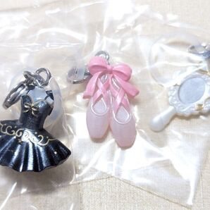 バレエモチーフ めじるしアクセサリー 3個セット C