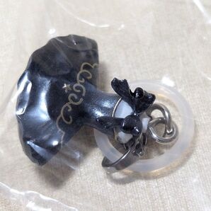 バレエモチーフ めじるしアクセサリー チュチュドレス(ブラック) E