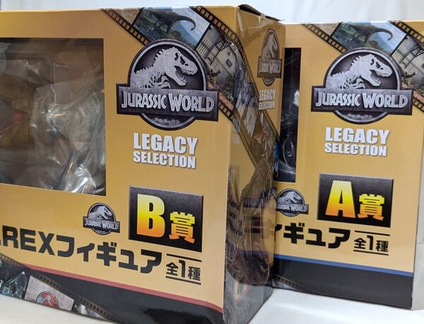 みんなのくじ ジュラシック・ワールド LEGACY SELECTION A賞 ブルー&B賞 ティラノサウルス フィギュア セット