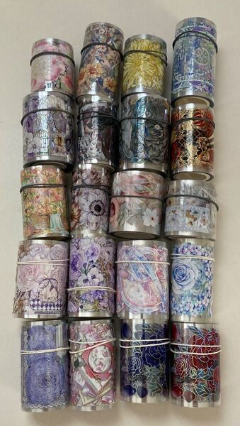 装飾マスキングテープ 20種類各1ループ ①