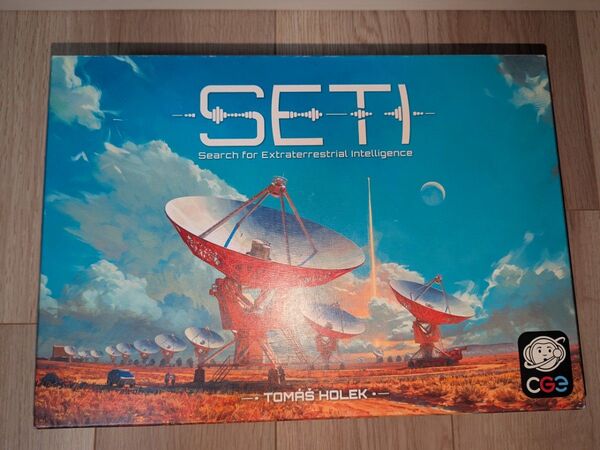 SETI:地球外知的生命体探査 日本語訳付き ボードゲーム