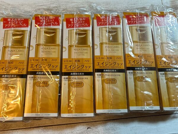 アクアレーベル バウンシングケア ローション RM(コクがあるしっとりタイプ) 200ml (医薬部外品)6本セット