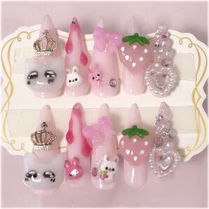 現品 訳あり すとろべり〜にゃんこねいるちっぷ ^ . . ^