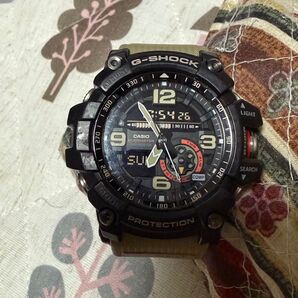 美品【CASIO/G-SHOCK】GG-1000-1A5JFMUDMASTER マッドマスター カーキ色ベルト