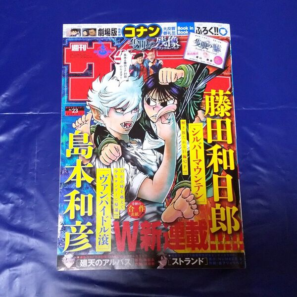 週刊少年サンデー 23号 5月7日発売 5/21号 小学館 ※欠品 隻眼の書 なし
