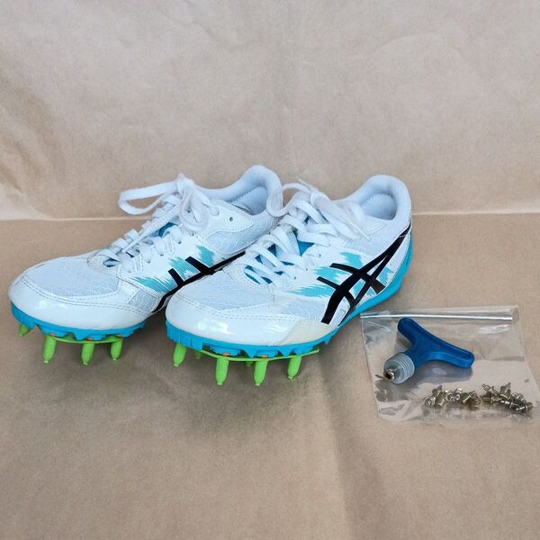 アシックス asics 陸上スパイク エフォート MK 24.5cm オールウェザー用ピン付き