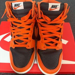 NIKE DUNK HI レトロ ユニバーシティオレンジ 25.5cm ナイキ ダンク