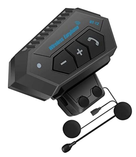 バイクイヤホン ヘルメット スピーカー bluetooth 5.0 ヘッドセット 2人同時