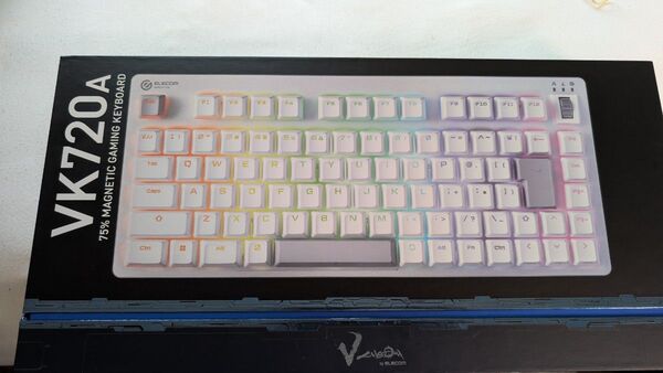 ELECOM VK720A ホワイト ゲーミングキーボード