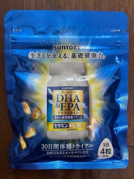 【新品未開封】サントリー DHA&EPA+セサミンEX