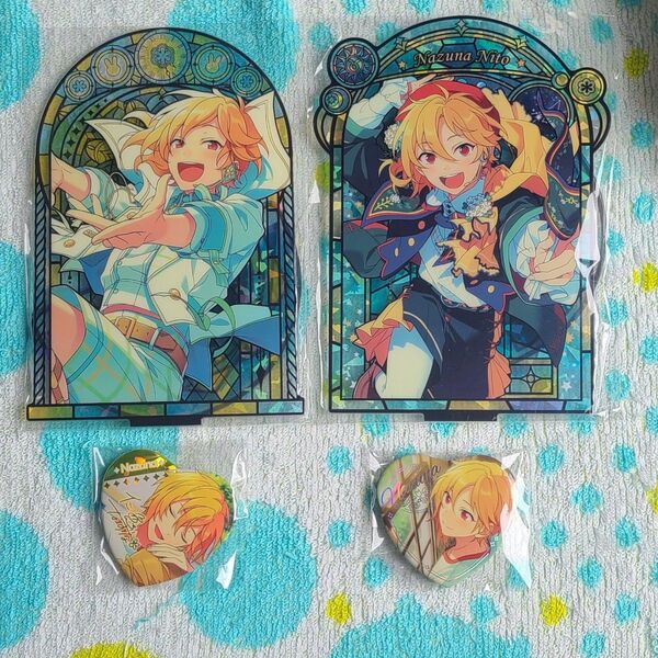 あんスタ 時光 星の向こう アクリルスタンド 宝石心晴缶 心光印彩缶 仁兎なずな