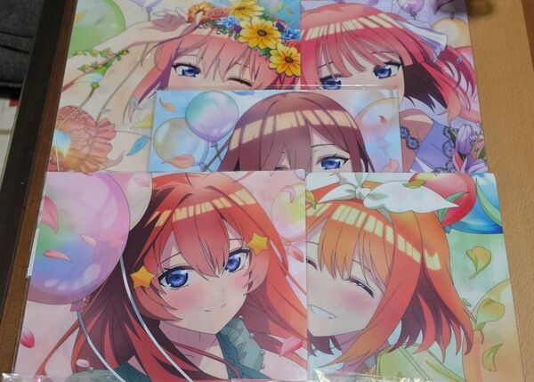 五等分の花嫁クリアファイルセット