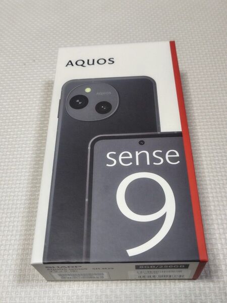 新品 未開封 残債なし AQUOS sense9 SH-M29 6.1インチ 8GB/256GB ブラック SIMフリー