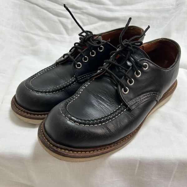 レッドウィング 8106 オックスフォード 黒 7D セカンド品 REDWING