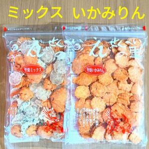 堅焼2種セット 堅焼いかみりん 堅焼ミックス えびせんべいの里