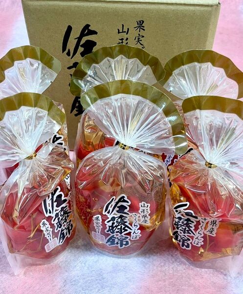 サンヨー堂 佐藤錦ゼリー350g 6入