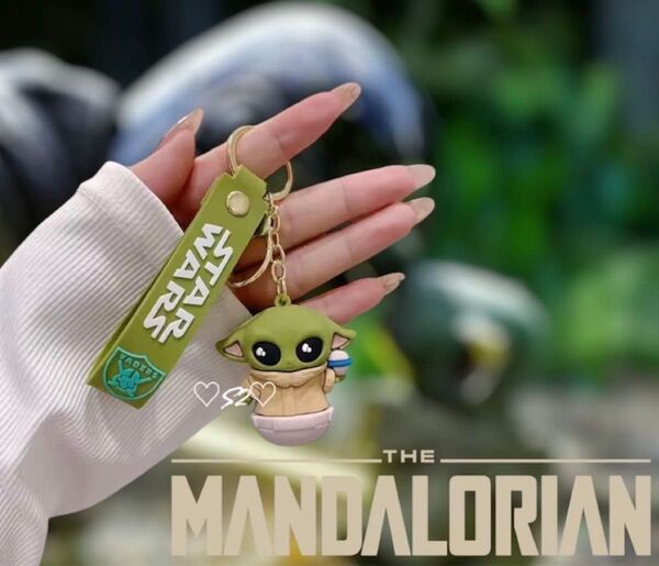 スターウォーズ マンダロリアン グローグー キーホルダー