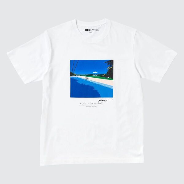 永井博 ユニクロ 完売コラボTシャツ Pool/Daylight 大滝詠一 city pop hiroshi nagai
